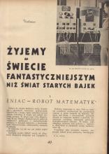 Vidimus ENIAC i prof. Józef Hurwic