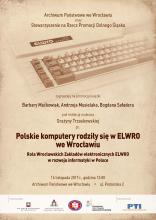 Promocja monografii o Elwro - 16.11.2017