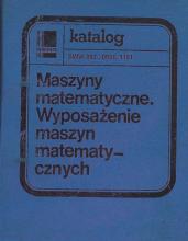 Katalog Maszyny matematyczne