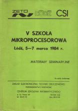 V Szkoła Mikroprocesorowa 1984
