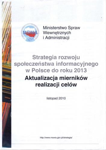 'MSWiA 2010 Strategia SI 2013 Aktualizacja mierników_Strona_1.jpg'