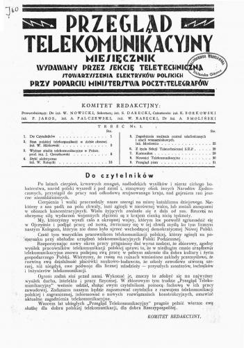 'Strony od Mirkowski W Stan polskiej telekomunikacji  PTEL 1 1946 (1).jpg'
