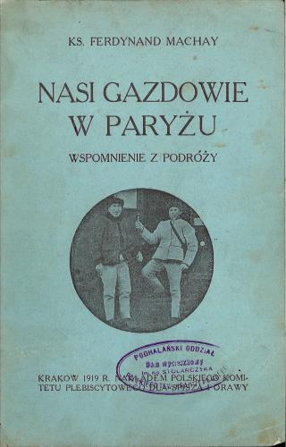 'Machay 1919 Nasi gazdowie w Paryżu.jpg'